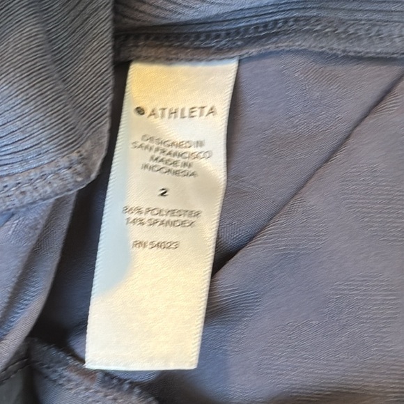 Athleta Brooklyn Textured Ankle Pant Medieval Violet - Picture 15 of 15